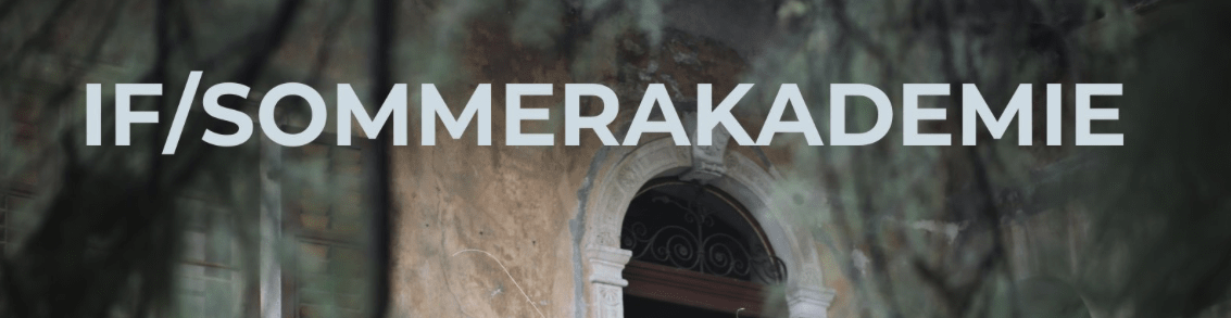 IF/SommerAkademie für Fotografie in Südtirol